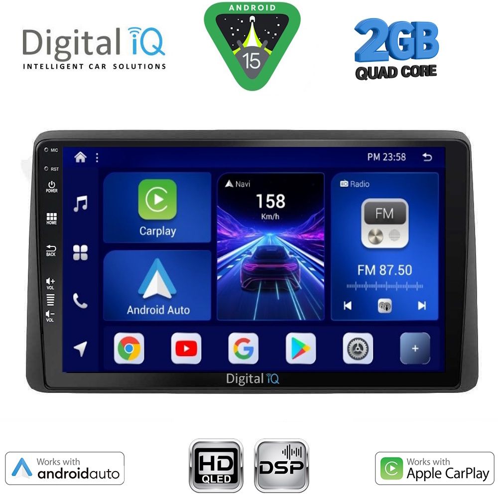 BXC3450_15 DIGITAL IQ BXC 3450_CPAA (10inc) MULTIMEDIA TABLET for NISSAN NAVARA D22 mod. 1998-2004 - Image 1