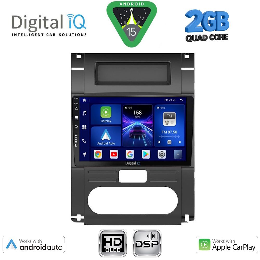 BXC3477_15 DIGITAL IQ BXC 3477_CPAA (10inc) MULTIMEDIA TABLET for NISSAN XTRAIL mod. 2007-2013 - Image 1