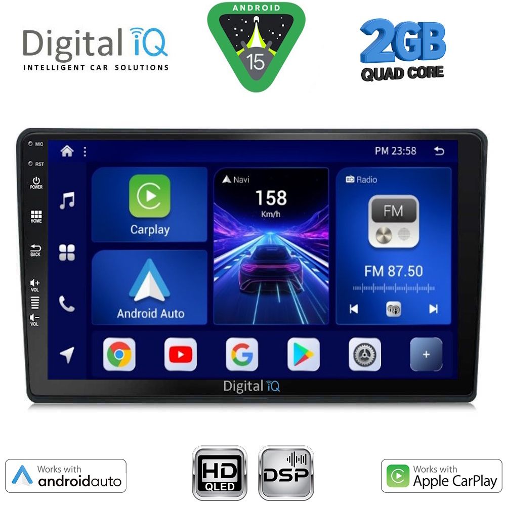 BXC3699_15 DIGITAL IQ BXC 3699_CPAA (10inc) MULTIMEDIA TABLET for TOYOTA AURIS mod. 2013-2015 - Image 1