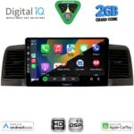 DIGITAL IQ BXC 3712BL_CPAA (9inc) MULTIMEDIA TABLET for TOYOTA COROLLA mod. 2001-2006 (BLACK) - Image 2