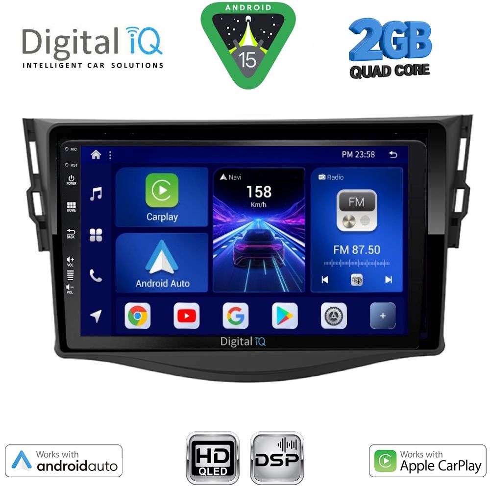 BXC3731_15 DIGITAL IQ BXC 3731_CPAA (9inc) MULTIMEDIA MULTIMEDIA TABLET for TOYOTA RAV 4 mod. 2006-2012 - Image 1
