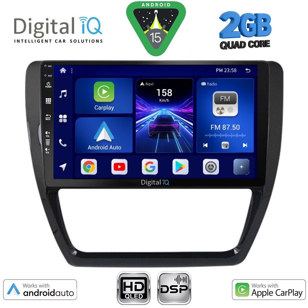 BXC3741_15 DIGITAL IQ BXC 3741_CPAA (10inc) MULTIMEDIA TABLET for VW JETTA mod. 2010-2016 - Image 1