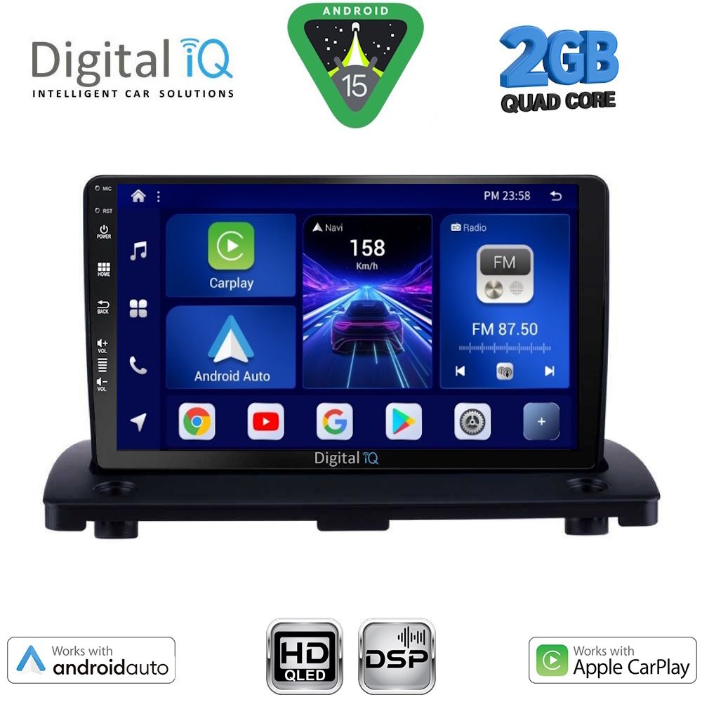 BXC3789_15 DIGITAL IQ BXC 3789_CPAA (9inc) MULTIMEDIA TABLET for VOLVO XC90 mod. 2002-2014 - Image 1