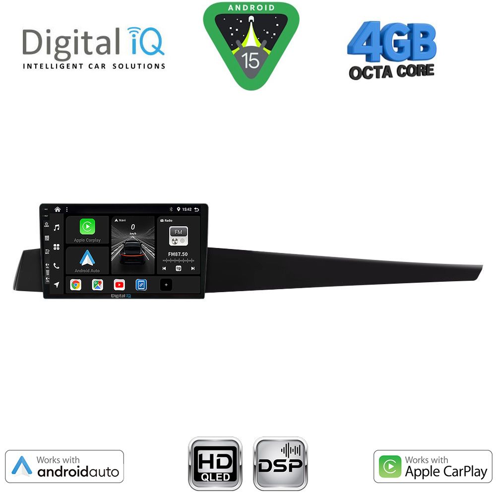 BXF16552-15 DIGITAL IQ BXF 16552_CPAA (9inc) MULTIMEDIA TABLET for RENAULT LAGUNA mod. 2007-2015 - Image 1