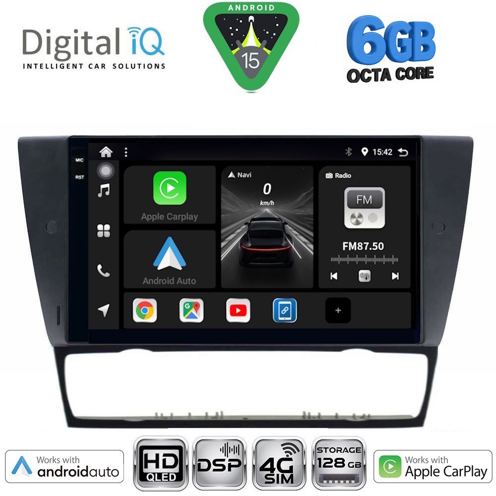 BXF17043-15 DIGITAL IQ BXF 17043_CPAA (9inc) MULTIMEDIA TABLET for BMW E90-E91-E92-E93 mod. 2005-2012 - Image 1
