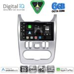 DIGITAL IQ BXF 17101SL_CPAA (9inc) MULTIMEDIA TABLET for DACIA DUSTER – LOGAN – SANDERO mod. 2006-2012 (SILVER)