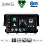 DIGITAL IQ BXF 17191_CPAA (9inc) MULTIMEDIA TABLET for HONDA CIVIC mod. 2016-2021
