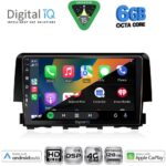 DIGITAL IQ BXF 17191_CPAA (9inc) MULTIMEDIA TABLET for HONDA CIVIC mod. 2016-2021 - Image 2