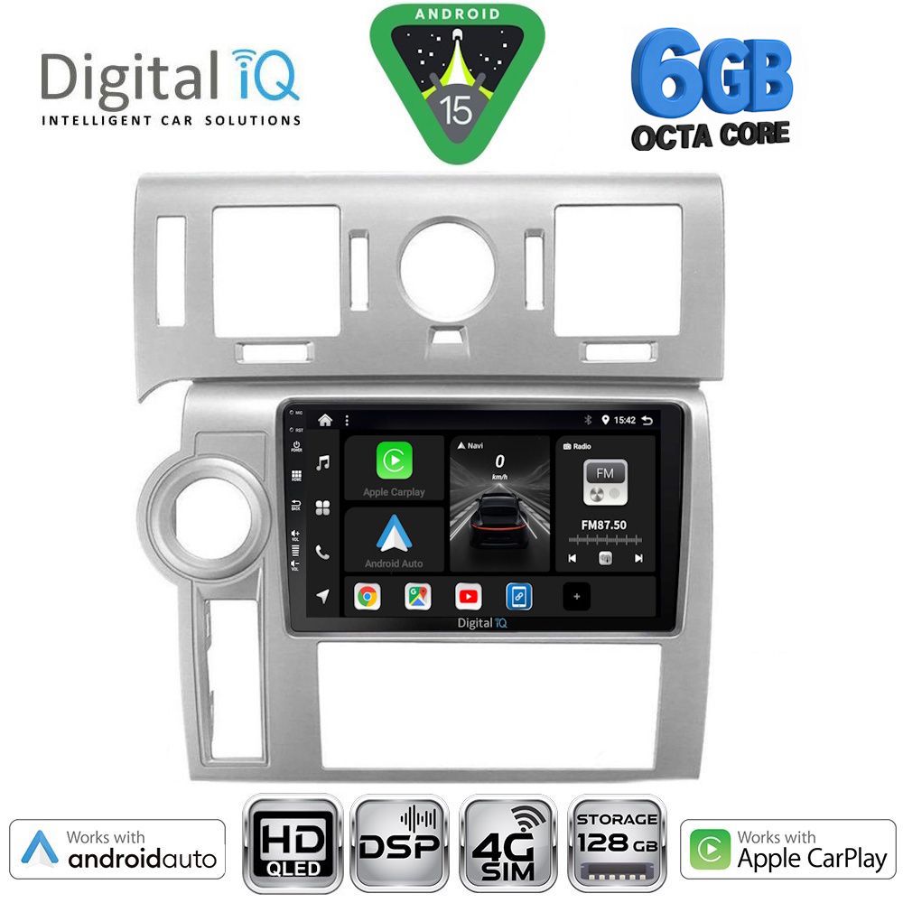 BXF17216-15 DIGITAL IQ BXF 17216_CPAA (9inc) MULTIMEDIA TABLET for HUMMER H2 mod. 2008-2009 - Image 1