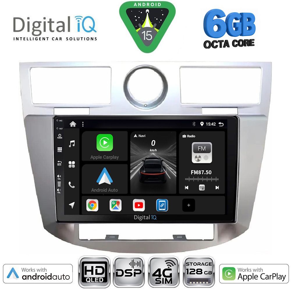 BXF17289-15 DIGITAL IQ BXF 17289_CPAA (9inc) MULTIMEDIA for CHRYSLER SEBRING mod. 2008-2010 - Image 1