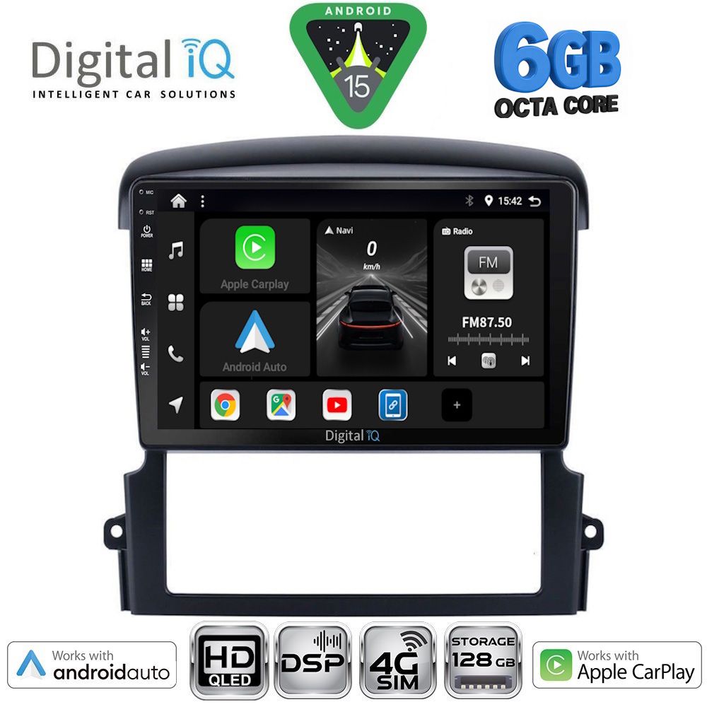 BXF17317-15 DIGITAL IQ BXF 17317_CPAA (9inc) MULTIMEDIA TABLET for KIA SORENTO mod. 2006-2009 - Image 1