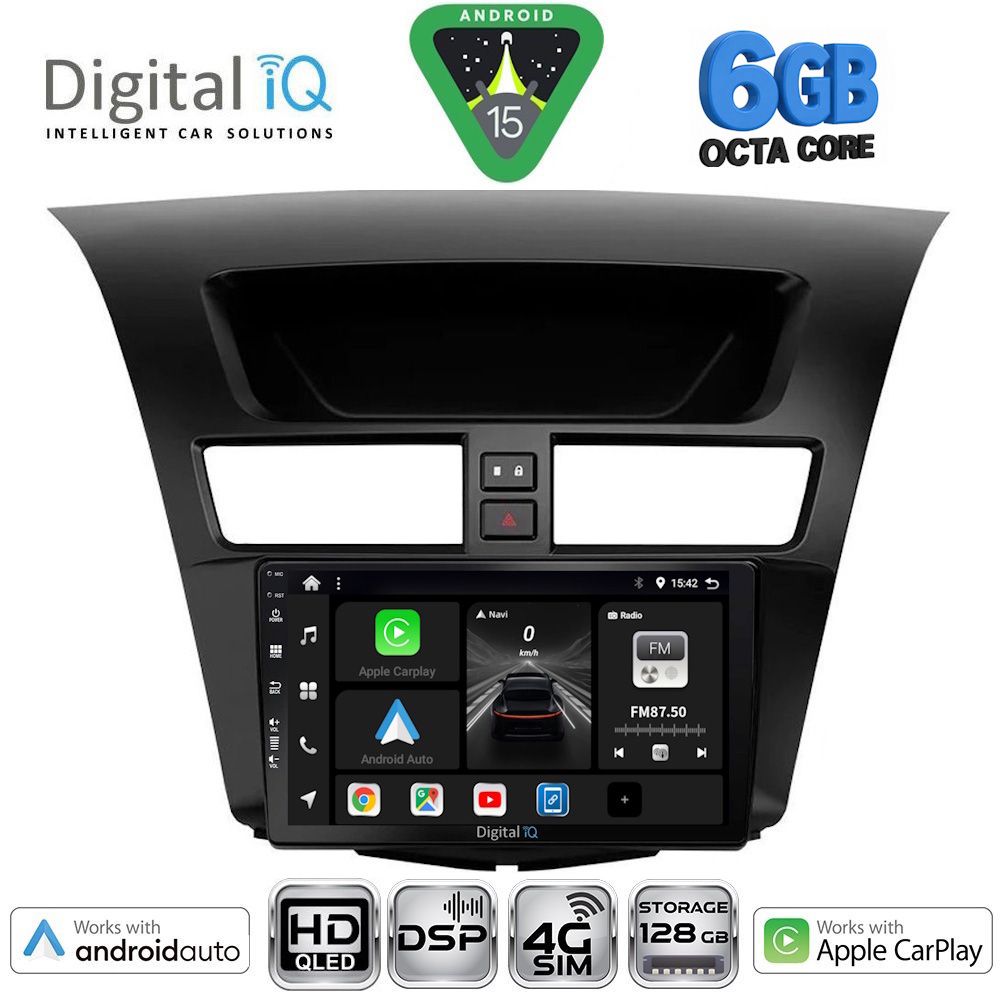 BXF17364-15 DIGITAL IQ BXF 17364_CPAA (9inc) MULTIMEDIA TABLET for MAZDA BT50 mod. 2012-2019 - Image 1