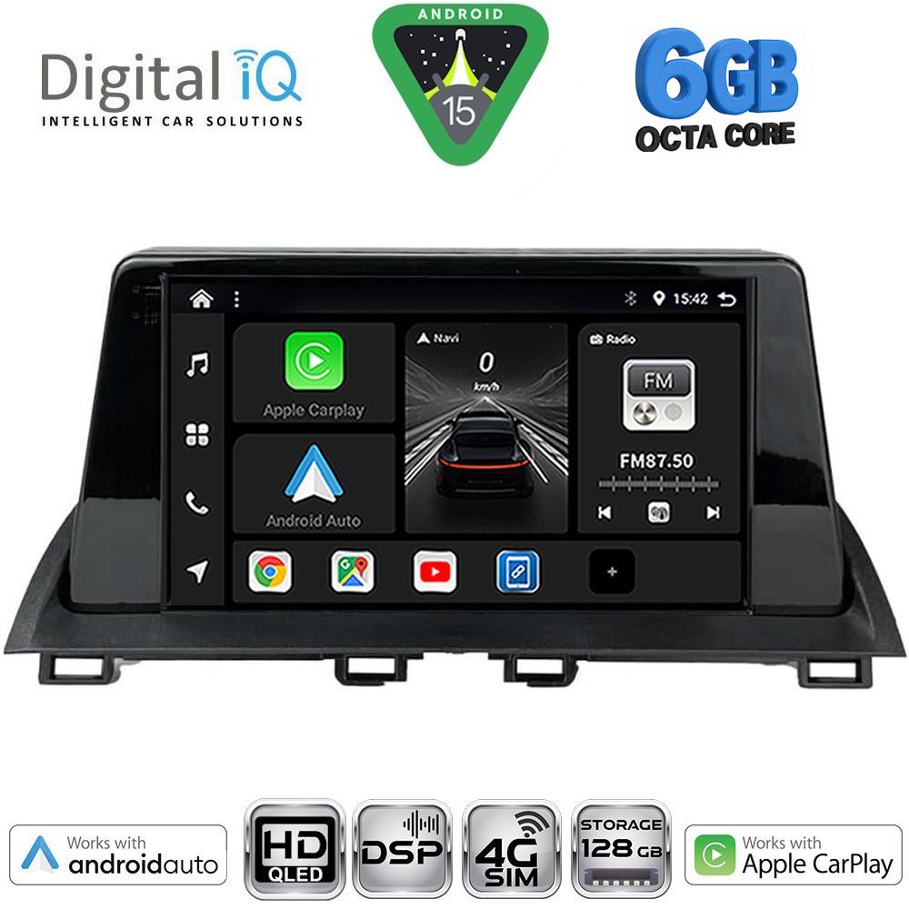 BXF17367_15 DIGITAL IQ BXF 17367_CPAA (9inc) MULTIMEDIA TABLET for MAZDA 3 mod. 2014-2019 - Image 1