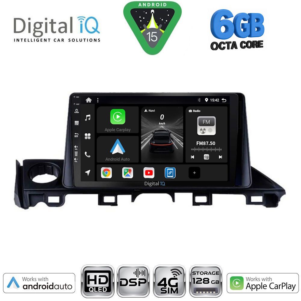BXF17379-15 DIGITAL IQ BXF 17379_CPAA (9inc) MULTIMEDIA TABLET for MAZDA 6 mod. 2017-2020 - Image 1