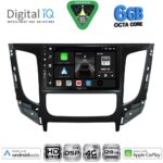 DIGITAL IQ BXF 17437_CPA CLIMA (9inc) MULTIMEDIA TABLET for MITSUBISHI L200 mod. 2015-2019 with CLIMA