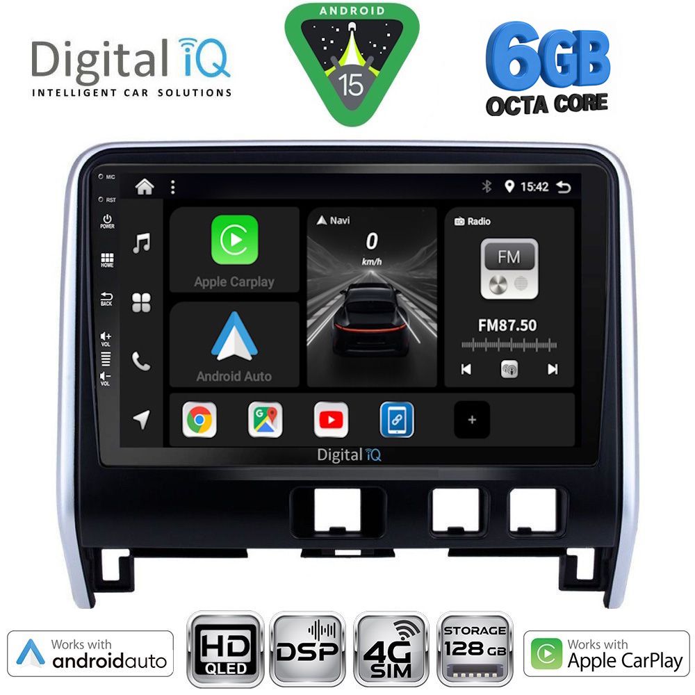 BXF17471-15 DIGITAL IQ BXF 17471_CPAA (10inc) MULTIMEDIA TABLET for NISSAN SERENA mod. 2016-2022 - Image 1