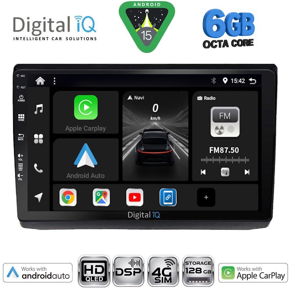 BXF17558-15 DIGITAL IQ BXF 17558_CPAA (10inc) MULTIMEDIA TABLET for OPEL VIVARO – RENAULT TRAFIC - NISSAN PRIMASTAR mod. 2004-2015 - Image 1