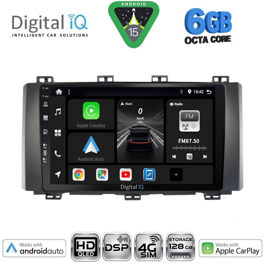 BXF17568-15 DIGITAL IQ BXF 17568_CPAA (9inc) MULTIMEDIA TABLET for SEAT ATECA mod. 2017-2025 - Image 1