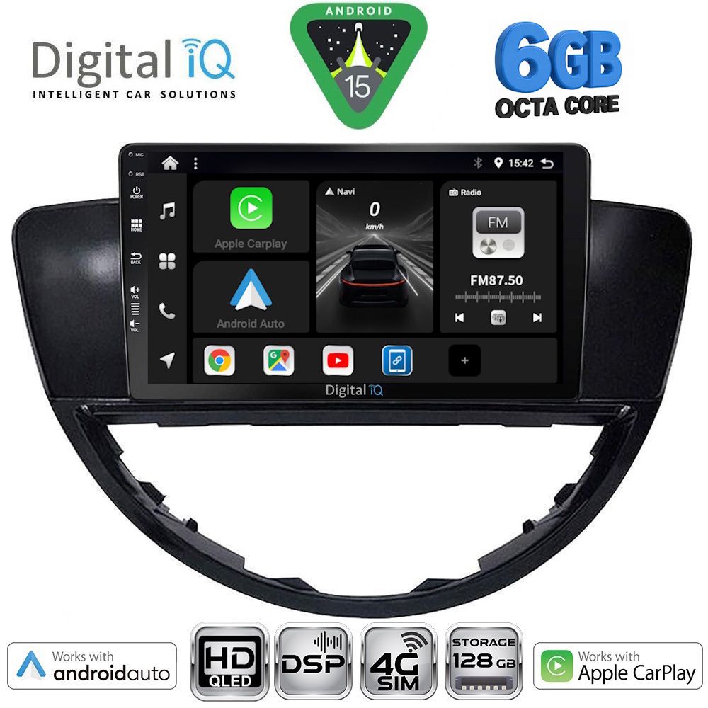 BXF17660-15 DIGITAL IQ BXF 17660_CPAA (9inc) MULTIMEDIA TABLET for SUBARU TRIBECA mod. 2007-2014 - Image 1