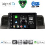 DIGITAL IQ BXF 17712GR_CPAA (9inc) MULTIMEDIA TABLET for TOYOTA COROLLA mod. 2001-2006 (GREY)