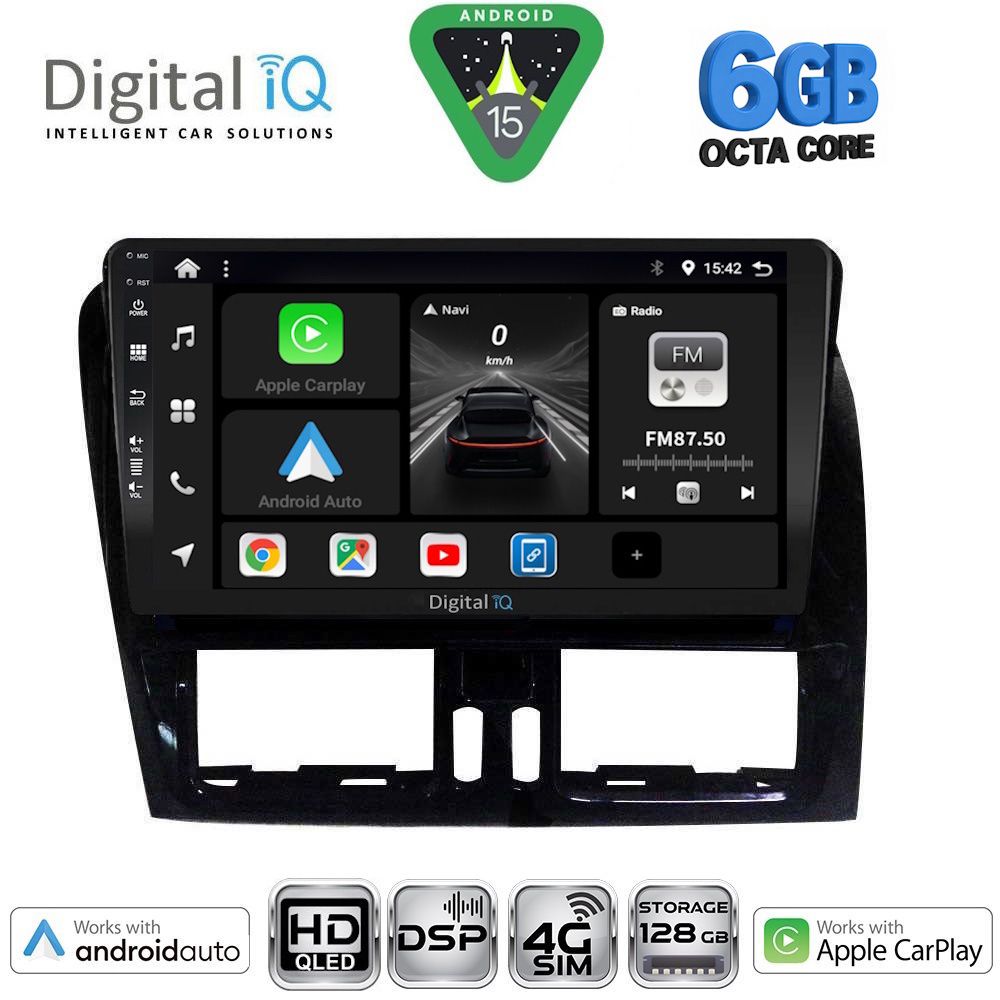 BXF17787-15 DIGITAL IQ BXF 17787_CPAA (9inc) MULTIMEDIA TABLET for VOLVO XC60 mod. 2009-2017 - Image 1