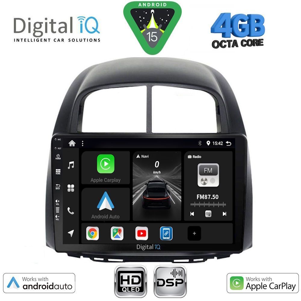 BXF6124_15 DIGITAL IQ BXF 16124_CPAA (10inc) MULTIMEDIA TABLET for DAIHATSU SIRION mod. 2006-2012 - Image 1