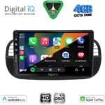 DIGITAL IQ BXF 16130BL_CPAA (9inc) MULTIMEDIA TABLET for FIAT 500 mod. 2007-2015 (BLACK) - Image 2