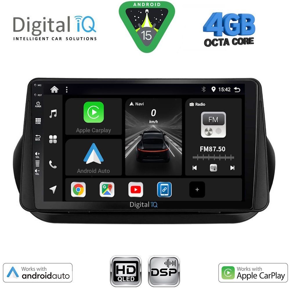 BXF6142_15 DIGITAL IQ BXF 16142_CPAA (9inc) MULTIMEDIA TABLET for CITROEN – FIAT – PEUGEOT mod. 2008-2018 - Image 1