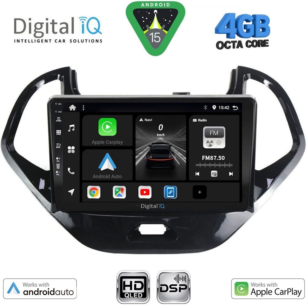 BXF6167_15 DIGITAL IQ BXF 16167SH_CPAA (9inc) MULTIMEDIA TABLET for FORD KA mod. 2017-2023 - Image 1