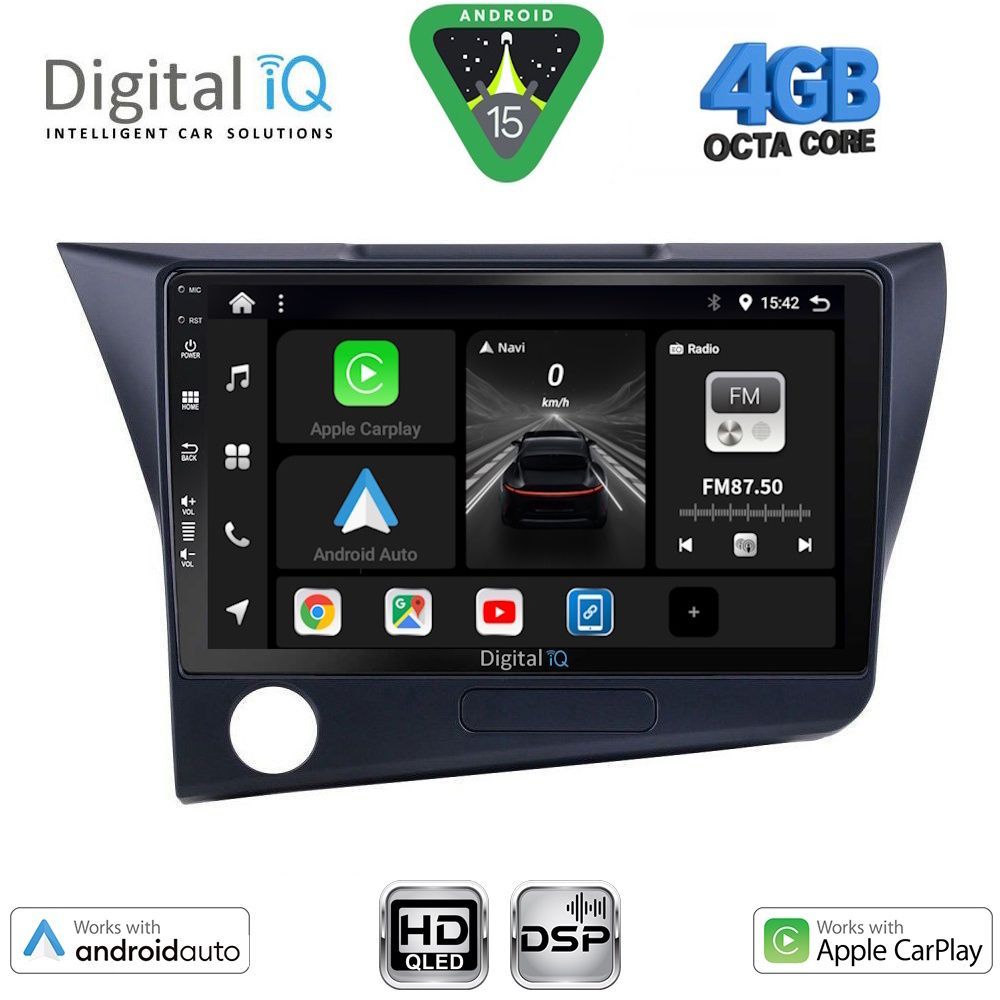 BXF6203_15 DIGITAL IQ BXF 16203_CPAA (9inc) MULTIMEDIA TABLET for HONDA CRZ mod. 2010-2016 - Image 1