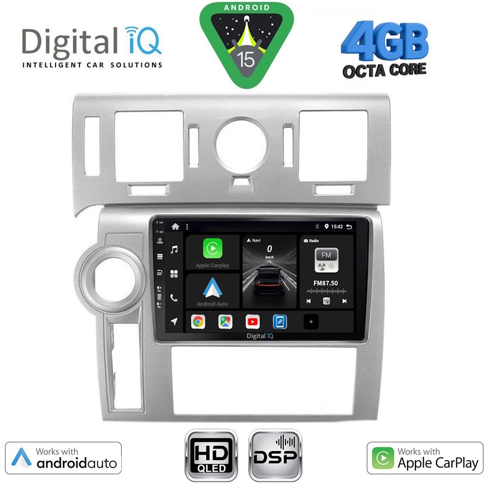 BXF6216_15 DIGITAL IQ BXF 16216_CPAA (9inc) MULTIMEDIA TABLET for HUMMER H2 mod. 2008-2009 - Image 1