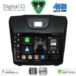 DIGITAL IQ BXF 16255_CPAA (9inc) MULTIMEDIA TABLET for ISUZU DMAX mod. 2012-2020