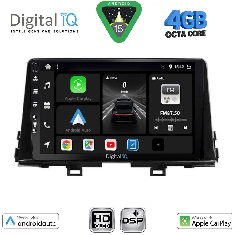 BXF6310_15 DIGITAL IQ BXF 16310_CPAA (9inc) MULTIMEDIA TABLET for KIA PICANTO mod. 2021-2026 - Image 1