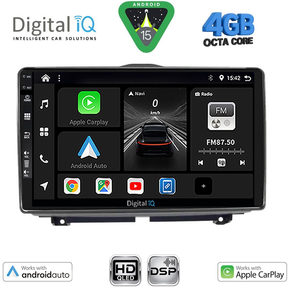 BXF6338_15 DIGITAL IQ BXF 16338_CPAA (9inc) MULTIMEDIA TABLET for LADA GRANTA mod. 2012-2026 - Image 1