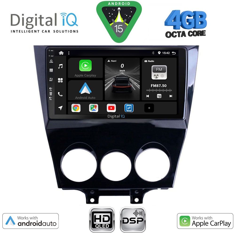 BXF6395_15 DIGITAL IQ BXF 16395_CPAA (9inc) MULTIMEDIA TABLET for MAZDA RX8 mod. 2008-2014 - Image 1