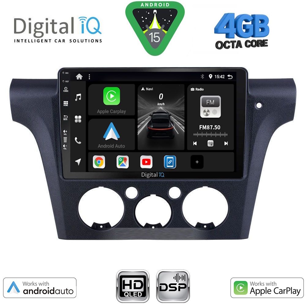 BXF6441CL_15 DIGITAL IQ BXF 16441CL_CPAA (10inc) MULTIMEDIA TABLET for MITSUBISHI OUTLANDER mod. 2001-2005 with CLIMA - Image 1