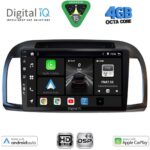 DIGITAL IQ BXF 16457BL_CPAA (9inc) MULTIMEDIA TABLET for NISSAN MICRA K12 mod. 2002-2010 (BLACK)
