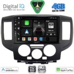 DIGITAL IQ BXF 16458BL_CPAA (9inc) MULTIMEDIA TABLET for NISSAN NV 200 mod. 2009-2020 (BLACK)