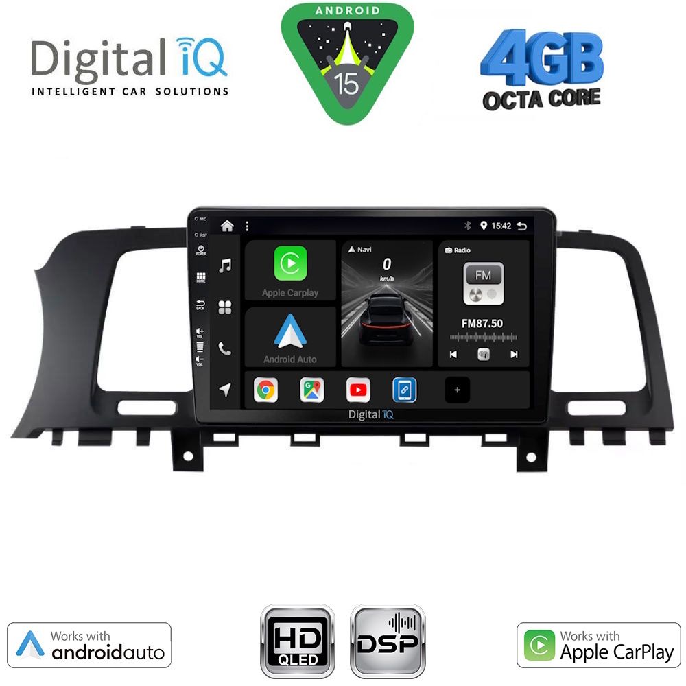 BXF6462_15 DIGITAL IQ BXF 16462_CPAA (9inc) MULTIMEDIA TABLET for NISSAN MURANO mod. 2007-2014 - Image 1