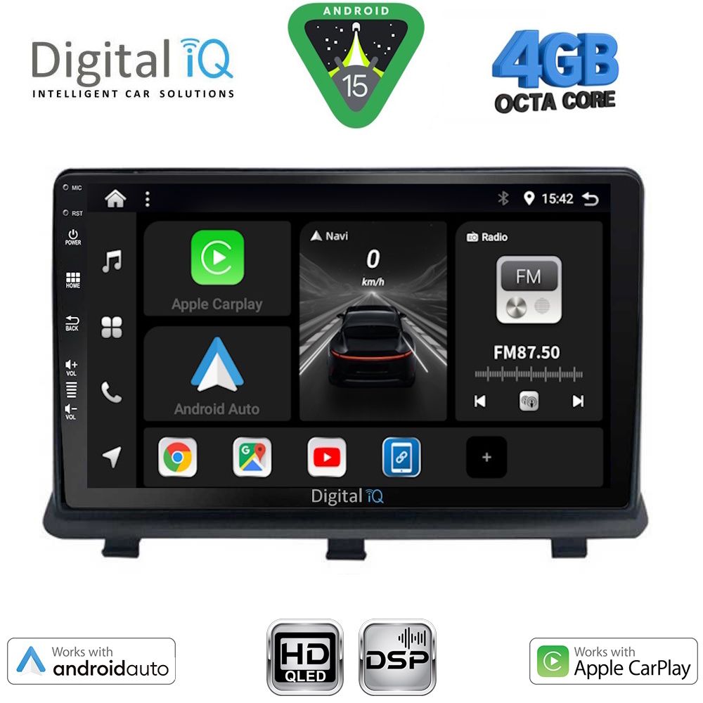 BXF6480_15 DIGITAL IQ BXF 16480_CPAA (9inc) MULTIMEDIA TABLET for OPEL ANTARA mod. 2006-2016 - Image 1