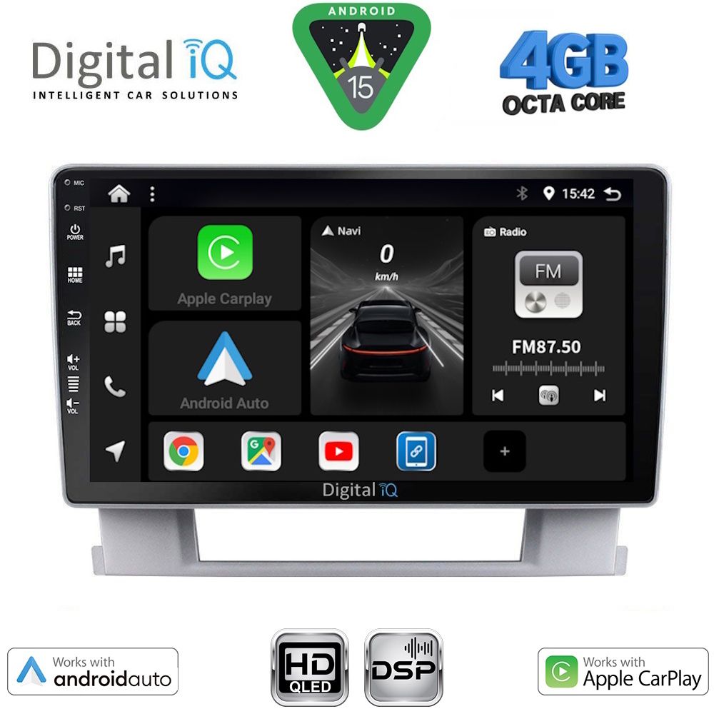 BXF6482_15 DIGITAL IQ BXF 16482_CPAA (9inc) MULTIMEDIA TABLET for OPEL ASTRA J mod. 2010-2016 - Image 1