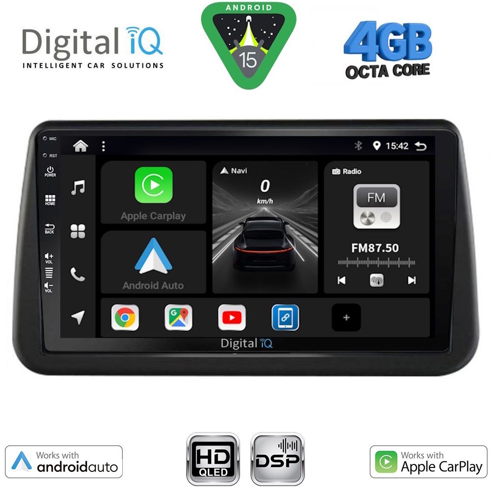 BXF6494_15 DIGITAL IQ BXF 16494_CPAA (9inc) MULTIMEDIA TABLET for OPEL MERIVA mod. 2010-2017 - Image 1