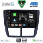 DIGITAL IQ BXF 16662_CPAA (9inc) MULTIMEDIA TABLET for SUBARU FORESTER - IMPREZA - XV mod. 2008-2013