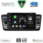 DIGITAL IQ BXF 16665_CPAA (9inc) MULTIMEDIA TABLET for SUBARU LEGACY - OUTBACK mod. 2002-2008