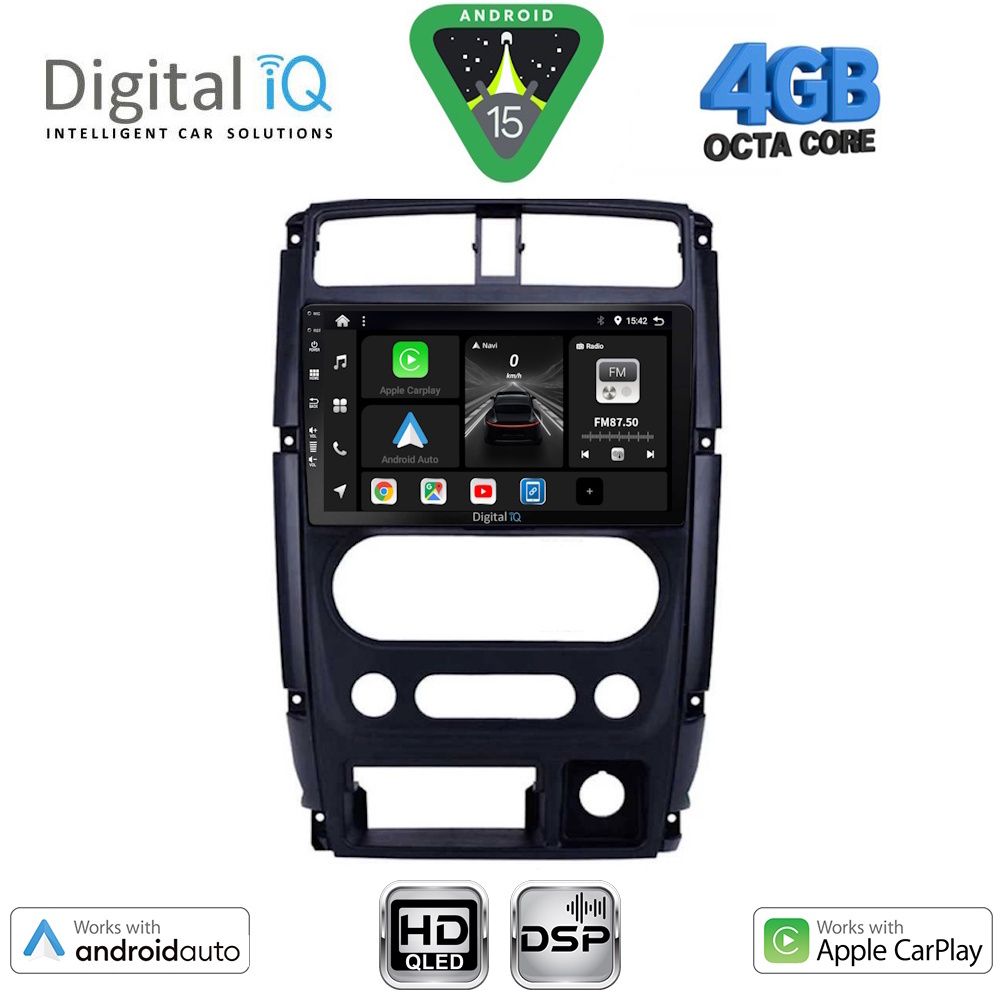 BXF6678_15 DIGITAL IQ BXF 16678_CPAA (9inc) MULTIMEDIA TABLET for SUZUKI JIMNY mod. 2007-2017 - Image 1