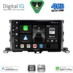 DIGITAL IQ BXF 16700_CPAA (10inc) MULTIMEDIA TABLET for TOYOTA HIGHLANDER mod. 2014-2019
