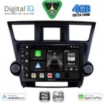 DIGITAL IQ BXF 16719_CPAA (10inc) MULTIMEDIA TABLET for TOYOTA HIGHLANDER mod. 2008-2015