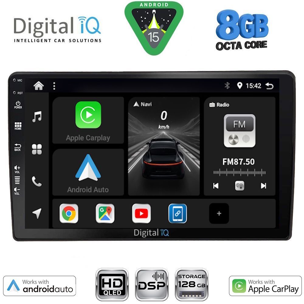 BXF7005_15 DIGITAL IQ BXF 7005_CPAA (10inc) MULTIMEDIA TABLET for AUDI A4 mod. 2008-2015 - Image 1