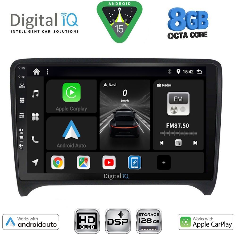 BXF7009_15 DIGITAL IQ BXF 7009_CPAA (9inc) MULTIMEDIA TABLET for AUDI TT mod. 2007-2015 - Image 1