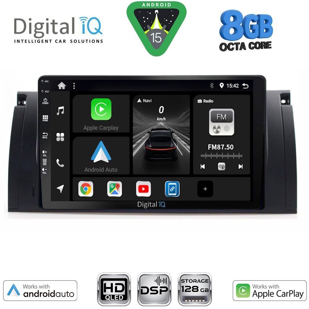 BXF7045_15 DIGITAL IQ BXF 7045_CPAA (9inc) MULTIMEDIA TABLET for BMW Series 5 (E39) mod. 1997-2005 | X5 (E53) mod. 1999-2006 - Image 1